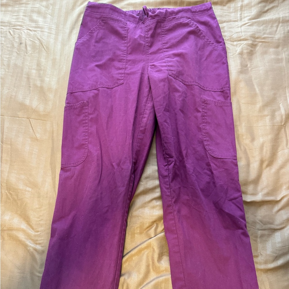 Scrubstar scrub pants size XS maroon